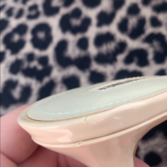 BCBG Nude Patent Leather Pumps - Picture 6 of 7